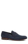 Navy Suede