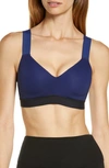 Natori Dynamic Contour Underwire Sports Bra In Evening Sky,black