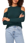 1.state Cold Shoulder Sweater In Multi