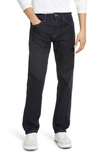Mavi Jeans Zach Straight Leg Jeans In Rinse Feather Newport