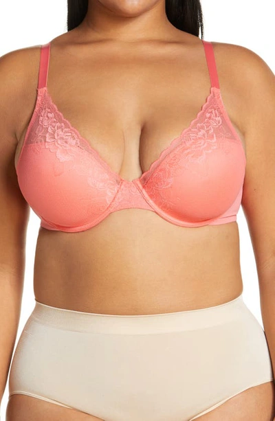 Natori Avail Full Figure Convertible Underwire Contour Bra In Sunrise