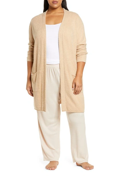 Barefoot Dreams Cozychic™ Lite Long Cardigan In Soft Camel
