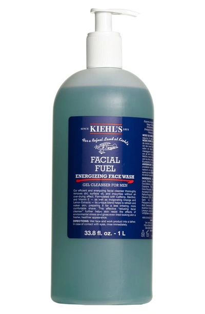 Kiehl's Since 1851 Facial Fuel Energizing Face Wash $96 Value, 33.8 oz In Bottle