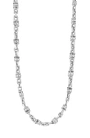 Bony Levy 14k Gold Disc Link Necklace In 14k White Gold