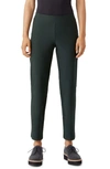 Eileen Fisher Slim Knit Ankle Pants In Ivy