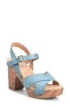 Kork-ease Drew Platform Sandal In Turquoise F/ G