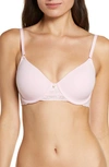 Natori Bliss Perfection Underwire Contour Bra In Dark Cherry