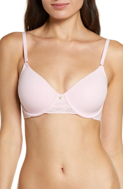 Natori Bliss Perfection Underwire Contour Bra In Dark Cherry