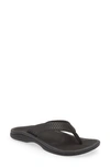 Olukai Ohana Flip Flop In Black/ Kapa