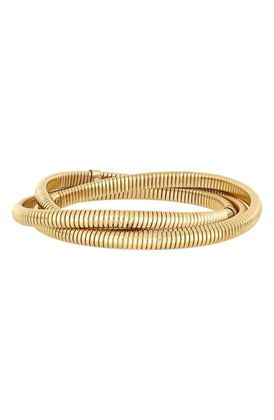 Bony Levy 14k Gold Tubogas Layered Bracelet In 14k Yellow Gold