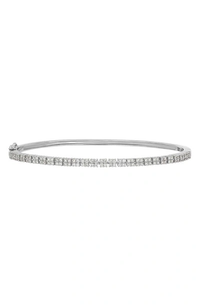 Bony Levy Diamond Bangle Bracelet In 18k White Gold