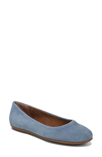 Zodiac Women's Sonia Ballet Flats Women's Shoes In Washed Denim