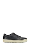 Brn Jib Sneaker In Black Full Grain