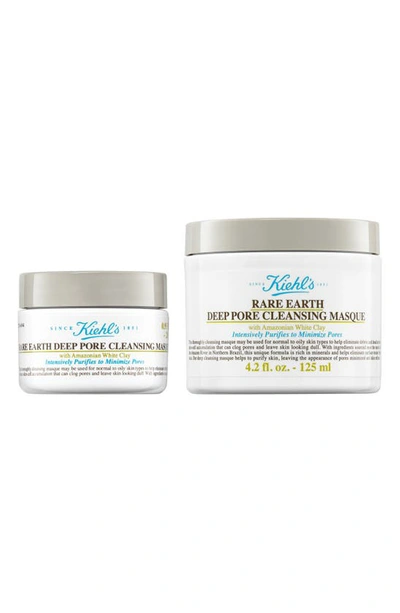 Kiehl's Since 1851 Rare Earth Deep Pore Cleansing Mask Set $60 Value