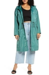 Open Edit Utility Hooded Parka In Green Picea
