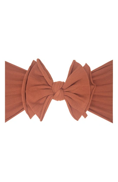 Baby Bling Babies' Fab-bow-lous Headband In Clay