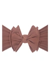 Baby Bling Babies' Fab-bow-lous Headband In Truffle