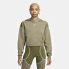 Nike Women's  Sportswear Oversized Fleece Hoodie In Grey