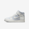 Nike Dunk High "summit White/pure Platinum" Sneakers In Summit White,summit White,pure Platinum,pure Platinum