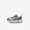 Nike Air Max Dawn Baby/toddler Shoes In Grey Fog,flat Pewter,white,photo Blue