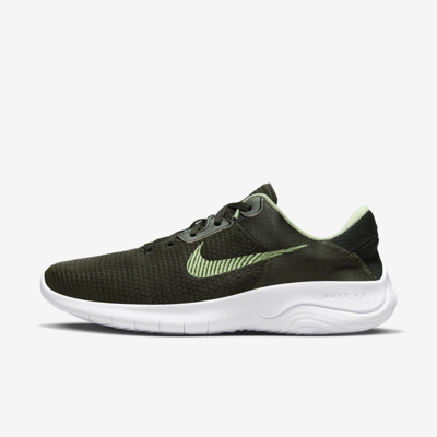 Nike Men's Flex Experience Run 11 Running Shoes (extra Wide) In Green