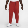 Nike Women's  Sportswear Tech Fleece Pants (plus Size) In Red