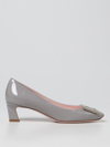 Roger Vivier Trompette Patent Leather Pumps In Dust