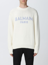 Balmain Sweater  Men Color White
