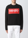 KENZO SWEATSHIRT KENZO MEN colour BLACK,370994002