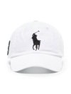 Polo Ralph Lauren Script Icon Logo Twill Baseball Cap In White