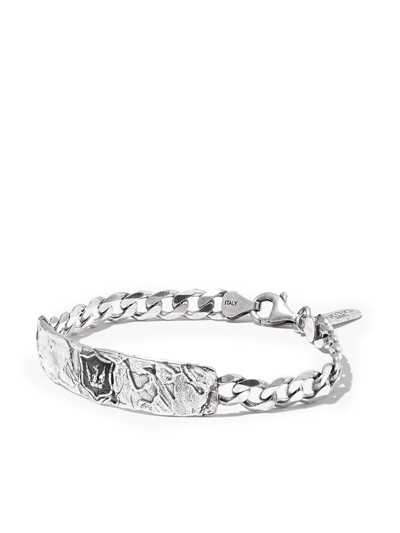 Pyrrha Bravery And Protection Bar Bracelet In Silber