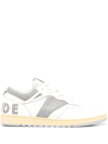 Rhude Rhecess Low-top Sneaker, White And Grey In Grey