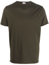 Filippa K Roll-neck Organic-cotton T-shirt In Green