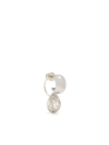 MOUNSER GEMINI SINGLE HOOP EARRING