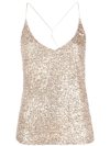 BLANCA VITA TRITONIA SEQUIN CAMISOLE