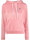 Polo Ralph Lauren Jumper With Embroidered Logo In Pink
