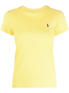 Polo Ralph Lauren Polo Pony Cotton T-shirt In Gelb