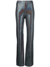 Chiara Ferragni High-waisted Trousers In Schwarz