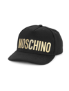 MOSCHINO MEN'S LOGO VISCOSE & COTTON HAT