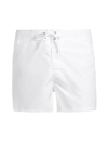Sundek Classic Contrast-stitch Board Shorts In White