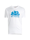 Sundek T-shirt With Logo In White