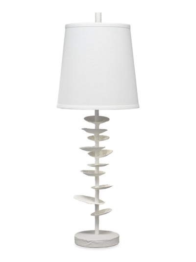 Jamie Young Co. Organic, Modern Petals Table Lamp In White