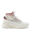 Moncler Women's Monte Runner High-top Sneakers In White