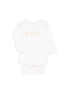 JUJU + STITCH BABY'S ONE LONG-SLEEVE BODYSUIT