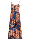 A.L.C WOMEN'S LILAH PRINTED FIT-&-FLARE DRESS
