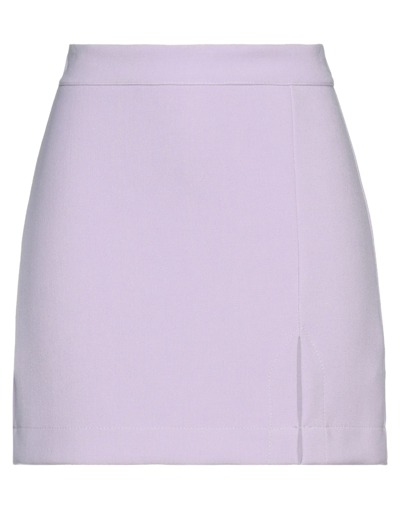 Haveone Mini Skirts In Purple