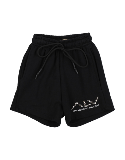 Alv By Alviero Martini Babies' Shorts & Bermuda Shorts In Black