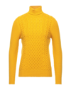 DRUMOHR DRUMOHR MAN TURTLENECK APRICOT SIZE 44 LAMBSWOOL