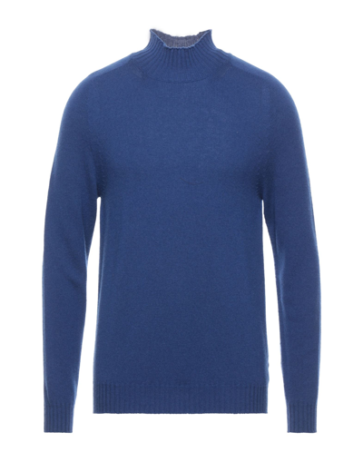Alpha Studio Turtlenecks In Blue