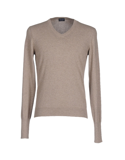 Drumohr Sweaters In Beige
